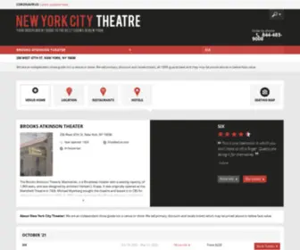 Brooks-Atkinson.com(Brooks Atkinson Theater) Screenshot