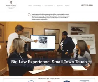 Brooks-Law.com(Savannah's Personal Injury Law Firm) Screenshot