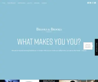 Brooksandbrooks.co.uk(Brooks & Brooks Hairdressing) Screenshot