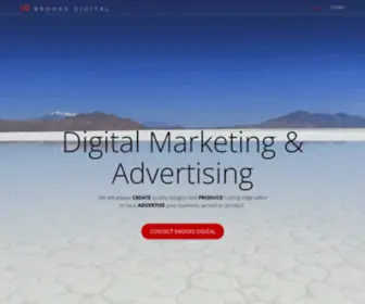 Brooksdigital.com(Social Media Management & Digital Marketing) Screenshot