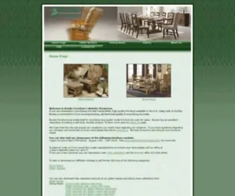 Brooksfurnitureonline.com(Brooks Furniture) Screenshot