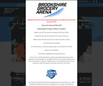 Brookshiregroceryarena.com(Brookshire Grocery Arena) Screenshot