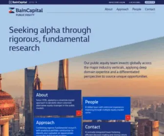 Brooksidefund.com(Bain Capital Public Equity) Screenshot