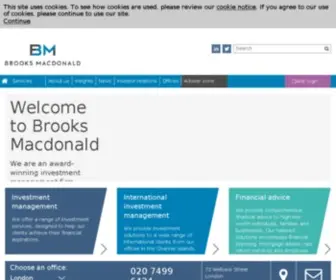 BrooksmaCDonald.com(Brooks Macdonald) Screenshot