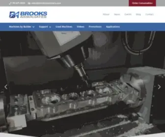 Brooksmachinery.com(Brooks Associates) Screenshot