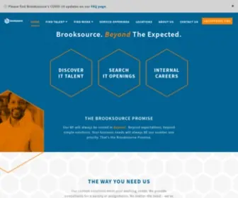 Brooksource.com(Beyond the Expected) Screenshot