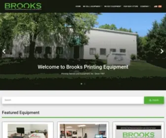 Brooksprintingequipment.com(Our mission) Screenshot