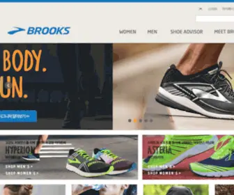 Brooksrunning.co.kr(브룩스러닝 코리아 공식몰) Screenshot