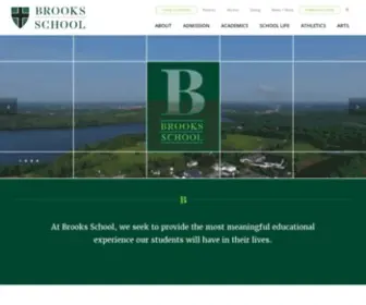 Brooksschool.org(Brooks School) Screenshot