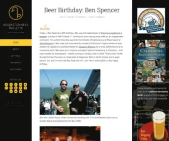 Brookstonbeerbulletin.com(Brookston Beer Bulletin) Screenshot