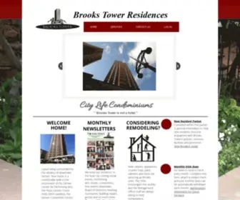 Brookstower.net(Brooks Tower Residences) Screenshot