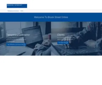 Brookstreetonline.co.uk(Brook Street Online) Screenshot