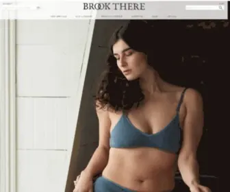 Brookthere.com(Brook There Organic Lingerie) Screenshot