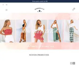 Brookvilleshop.com(Ropa de mujer online) Screenshot