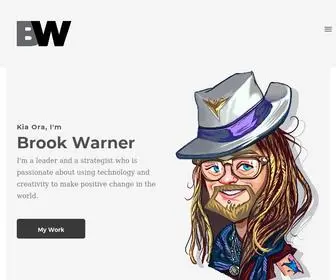 Brookwarner.com(Manager of projects) Screenshot