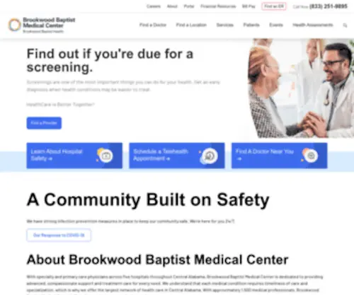 Brookwoodbaptistmedicalcenter.com(Brookwoodbaptistmedicalcenter) Screenshot