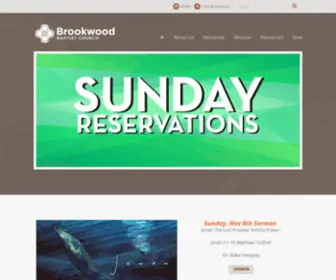 Brookwood.org(Brookwood Baptist Church) Screenshot