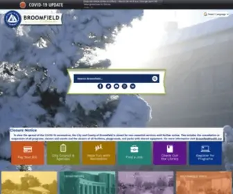 Broomfield.org(City and County of Broomfield) Screenshot