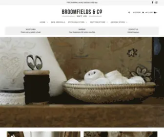 Broomfields.co.nz(Broomfields & Co) Screenshot