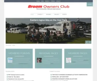 Broomowners.com(Broom Owners Club) Screenshot