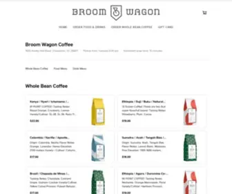 Broomwagoncoffee.com(Coffee & Espresso) Screenshot