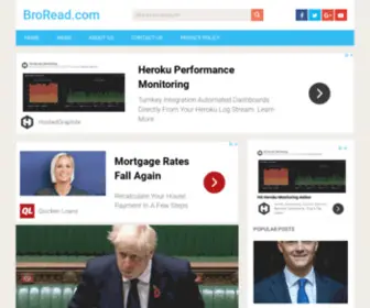 Broread.com(BroRead) Screenshot