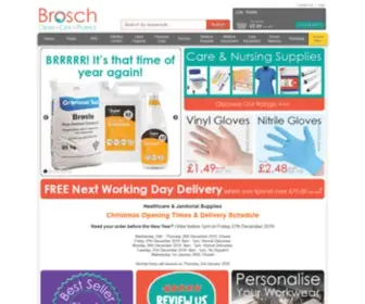 Broschdirect.com(Brosch Direct Healthcare & Janitorial Supplies) Screenshot