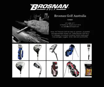 Brosnangolf.com.au(Brosnan Golf) Screenshot