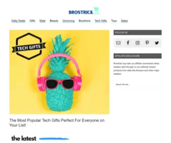 Brostrick.com(Treat Yourself) Screenshot