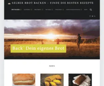 Brot-Backen.net(Brot selber backen) Screenshot