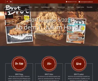 Brot-Magazin.de(Brot ) Screenshot