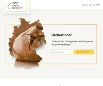 Brot-Test.de(Deutsches Brotinstitut e.V) Screenshot