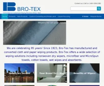 Brotex.com(Bro-Tex, Inc) Screenshot