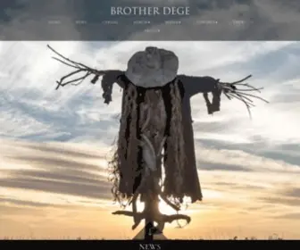 Brotherdege.net(Official Site of Brother Dege) Screenshot