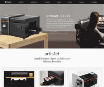 Brotherjet.com(ArtisJet multifunction flatbed printer) Screenshot