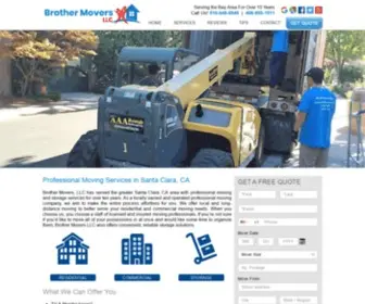 Brothermovers.com(Brother Movers) Screenshot