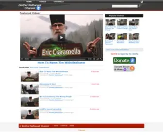 Brothernathanaelchannel.com(Brother Nathanael Channel) Screenshot