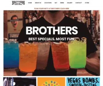Brothersbar.com(Brothers Bar & Grill) Screenshot