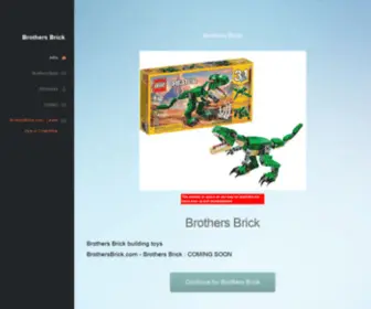 Brothersbrick.com(Brothers Brick) Screenshot