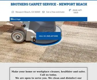 Brotherscservice.com(Brothers Carpet Service) Screenshot