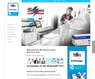 Brotherslazer.com(B2B's #1 Choice Affordable Laserjet or Inkjet HP printers) Screenshot