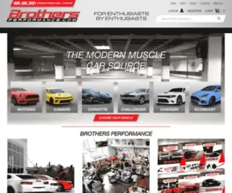 Brothersperformance.com(The Modern Muscle Car Source) Screenshot