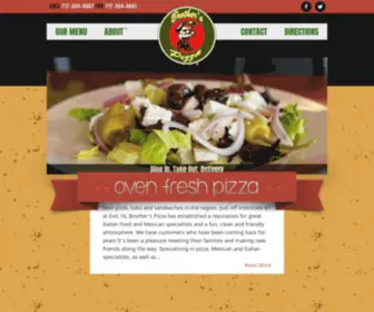 Brotherspizzacburg.com(brotherspizzacburg) Screenshot