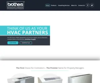 Brotherssupply.com(NYC HVAC Service) Screenshot