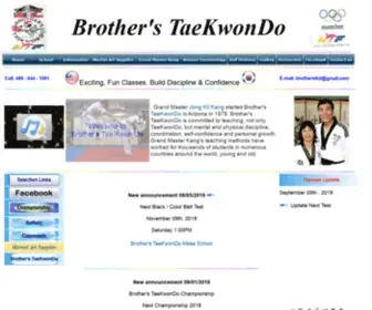 Brotherstkd.com(Brother's TaeKwonDo) Screenshot