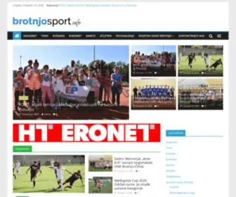 Brotnjo-Sport.info(Brotnjo Sport info) Screenshot