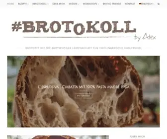 Brotokoll.com(#brotokoll by Alex) Screenshot