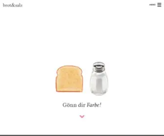 Brotsalz.de(Brot und Salz) Screenshot
