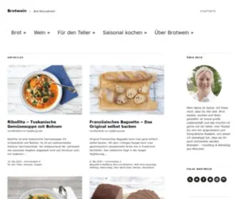 Brotwein.net(Brot & Wein) Screenshot