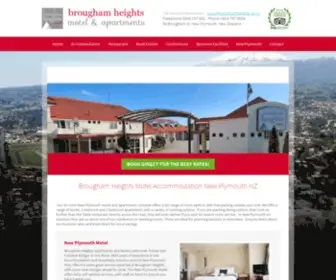 Broughamheights.co.nz(Brougham Heights Motel) Screenshot